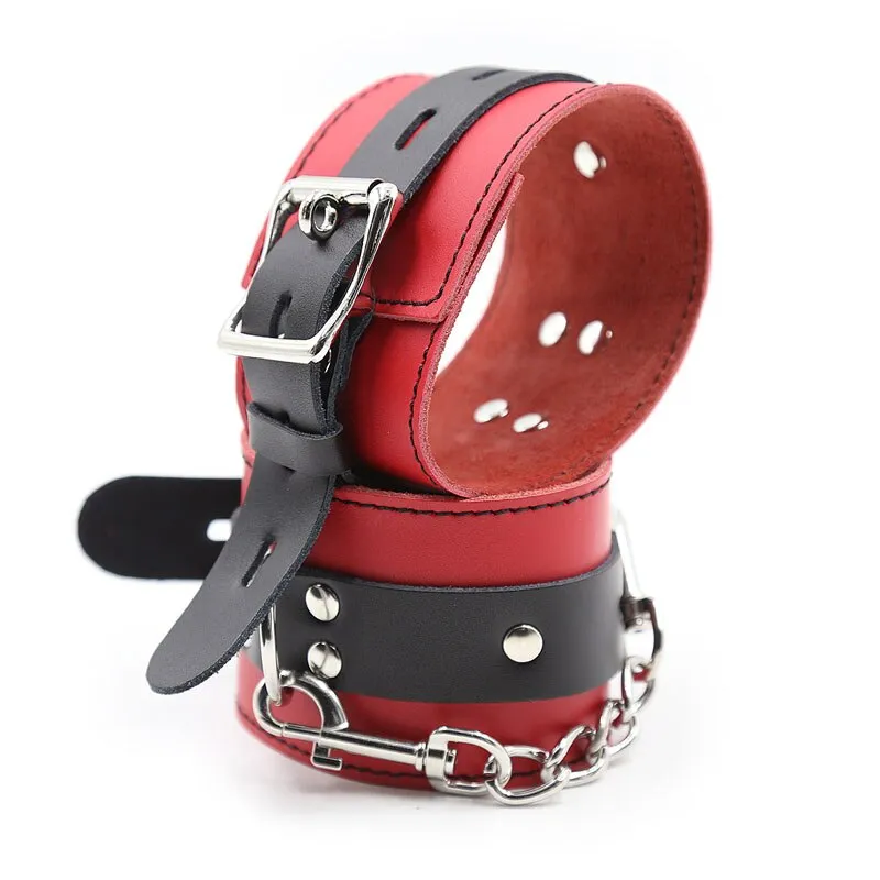 Slave Bonage Belt Hand Ankle Cuffs