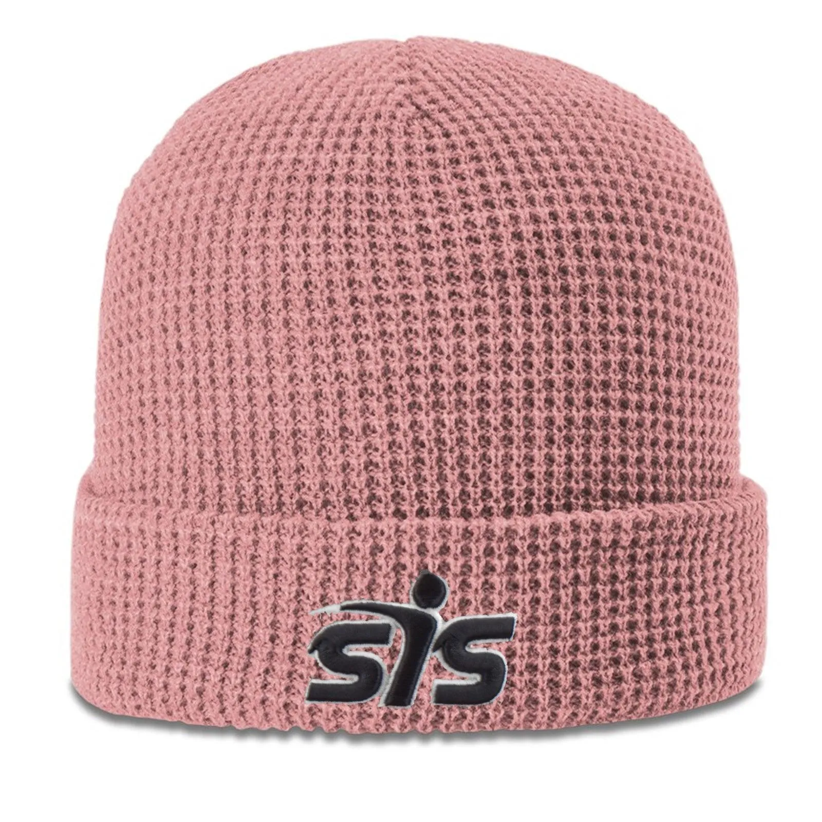 Smash It Sports Waffle Beanie #146 (Blush)