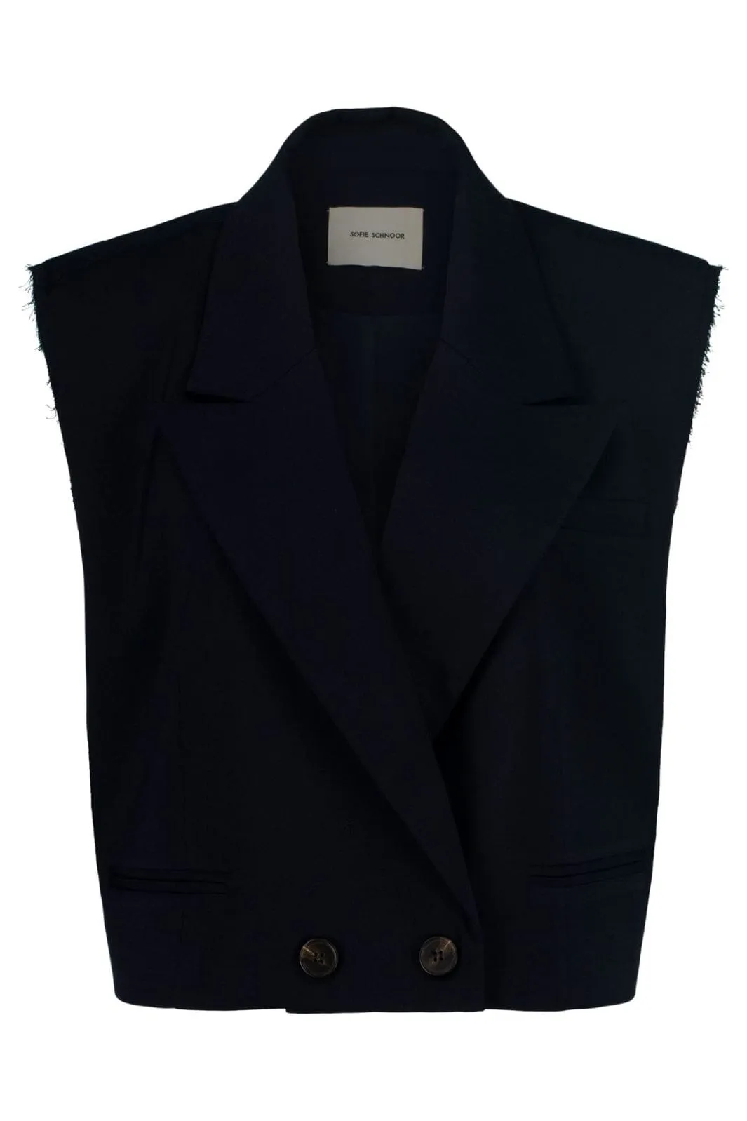 Sofie Schnoor - S241366 Vest - Navy