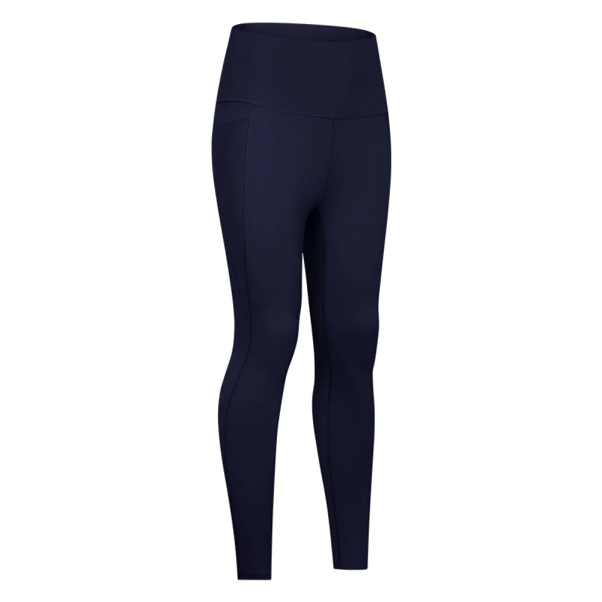 Solid Color High Waist Elastic Leggings