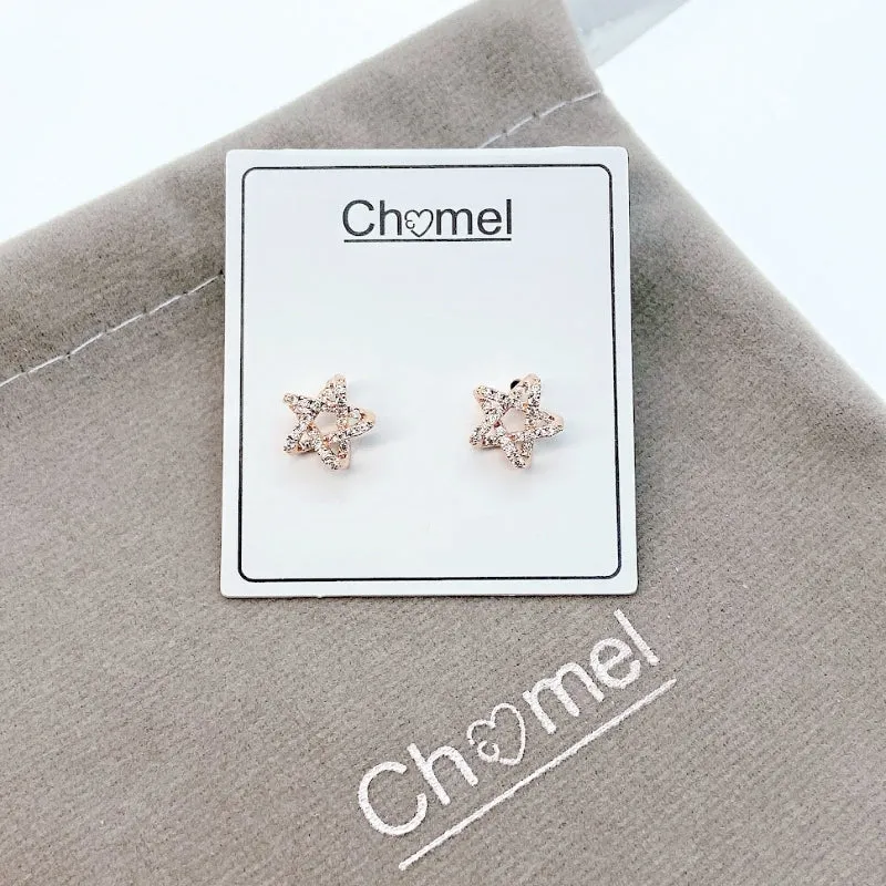 Star Cubic Zirconia Earrings