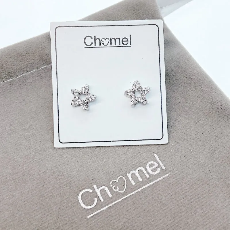 Star Cubic Zirconia Earrings