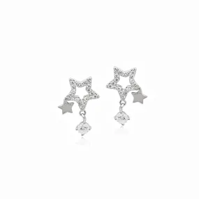 Star Cubic Zirconia Earrings