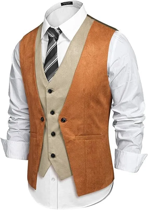 Suede Leather Vest (US Only)