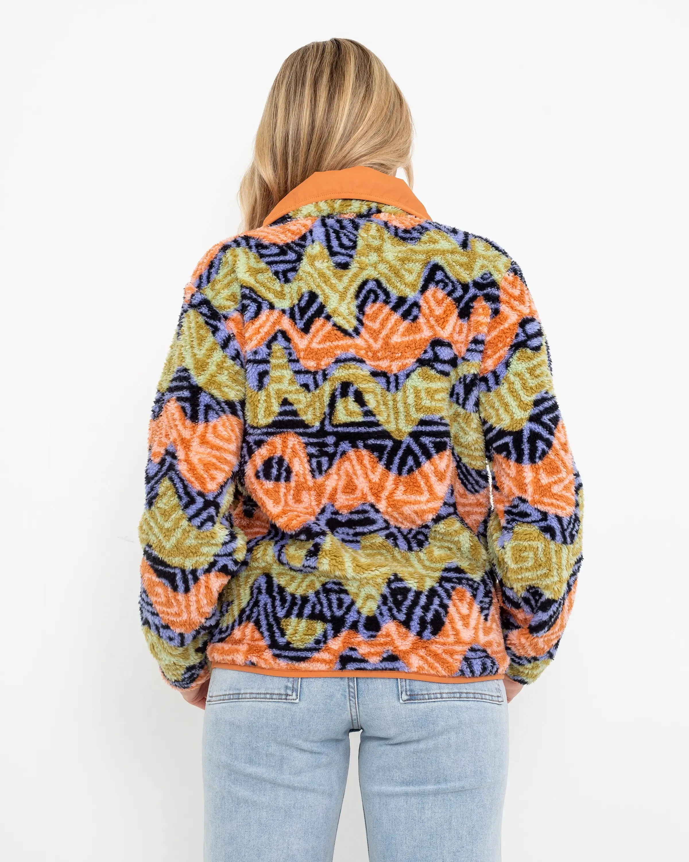 Switchback Fleece Jacket in Cosmic Blue