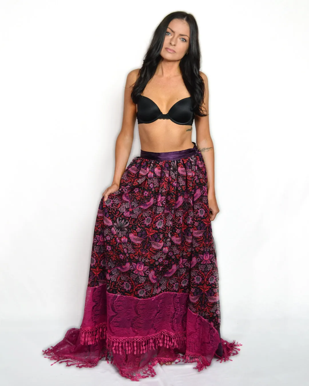 The 'Strawberry Fields' Wrap Skirt