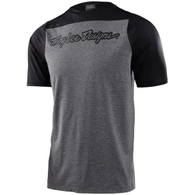 Troy Lee Designs Skyline Signature SS MTB Jersey (Heather Grey/Black)