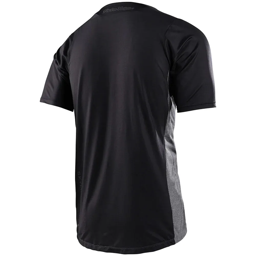 Troy Lee Designs Skyline Signature SS MTB Jersey (Heather Grey/Black)