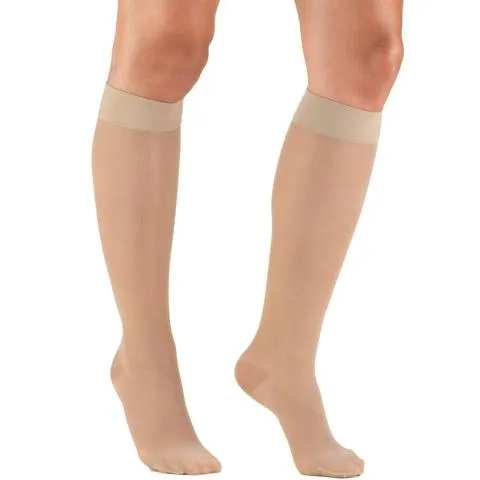 Truform Sheer Support Knee High Stockings, 15-20 mmHg