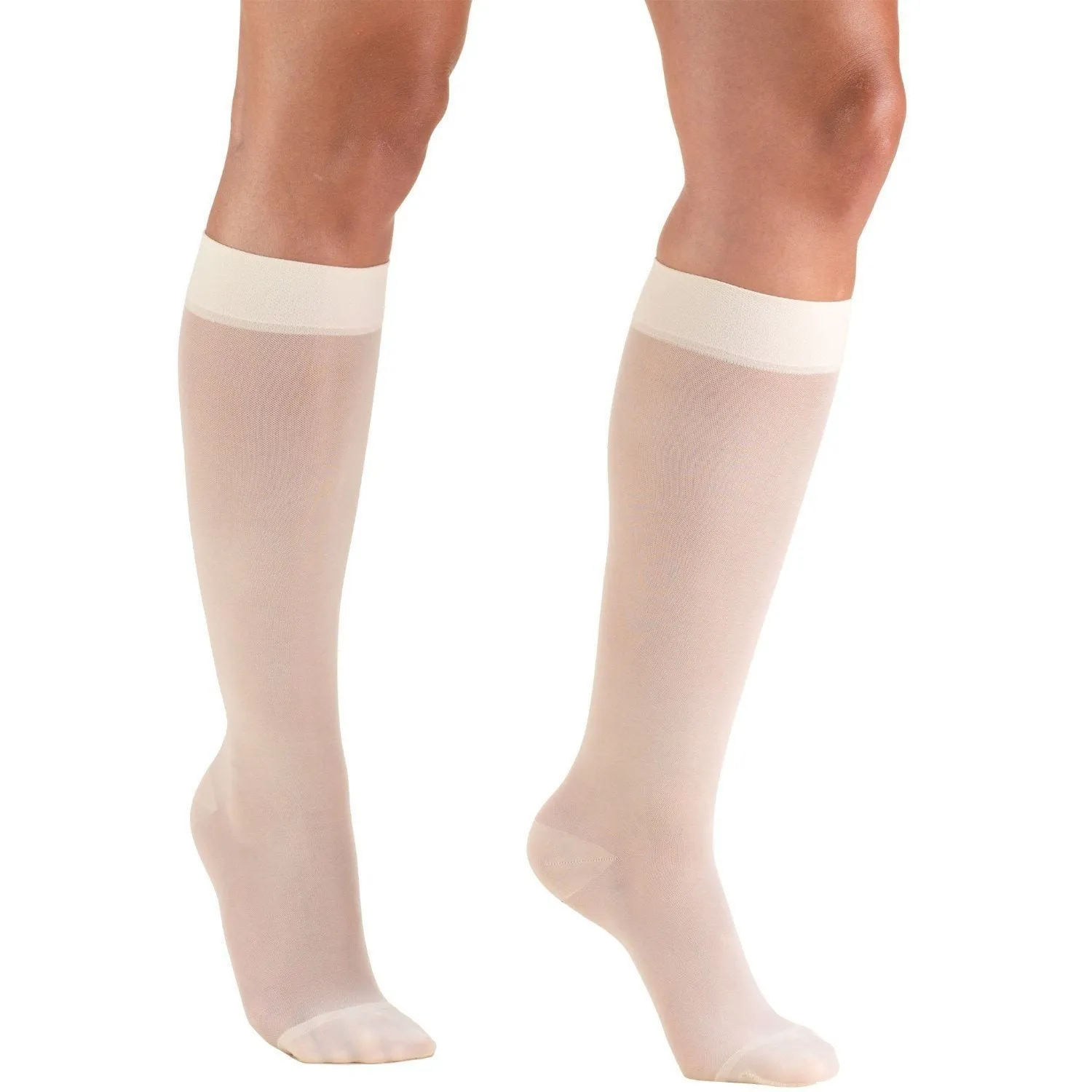 Truform Sheer Support Knee High Stockings, 15-20 mmHg