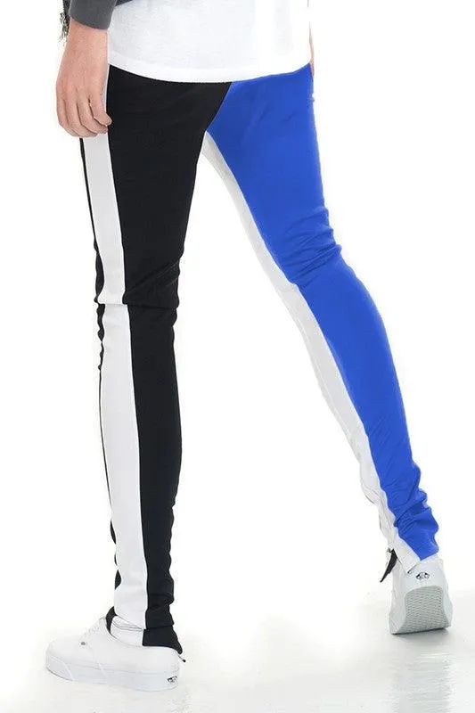 Two Tone Color Block Joggers