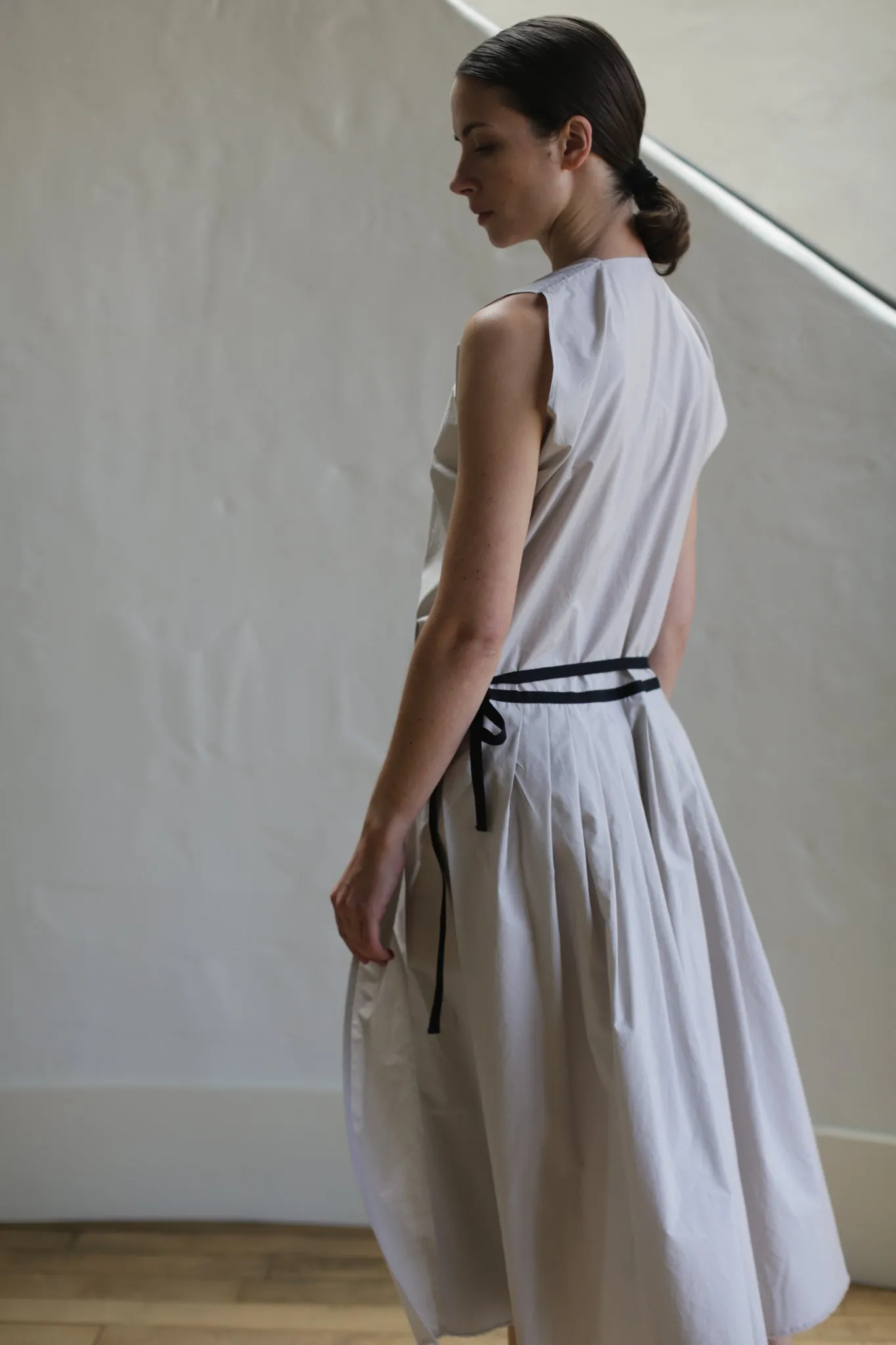 Typewriter Wrap Dress | Dove