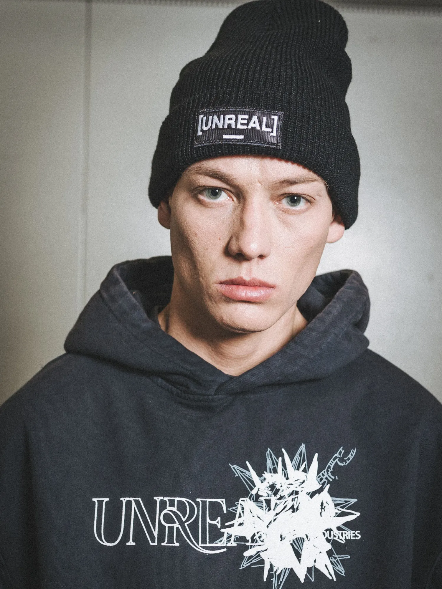 UNREAL Recycled Beanie Black