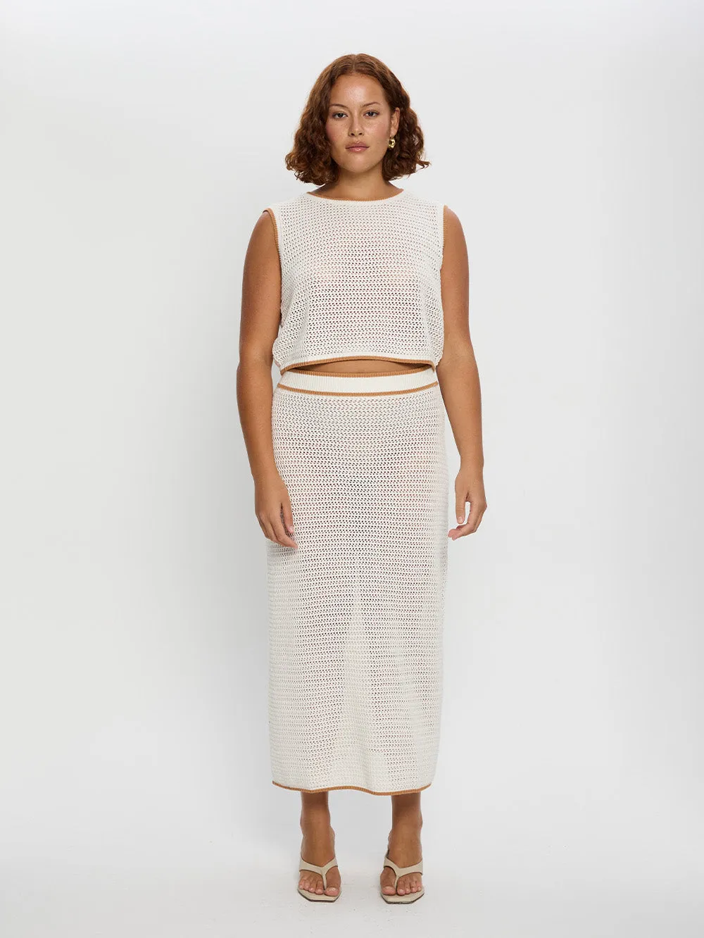 Vivi Knit Midi Skirt