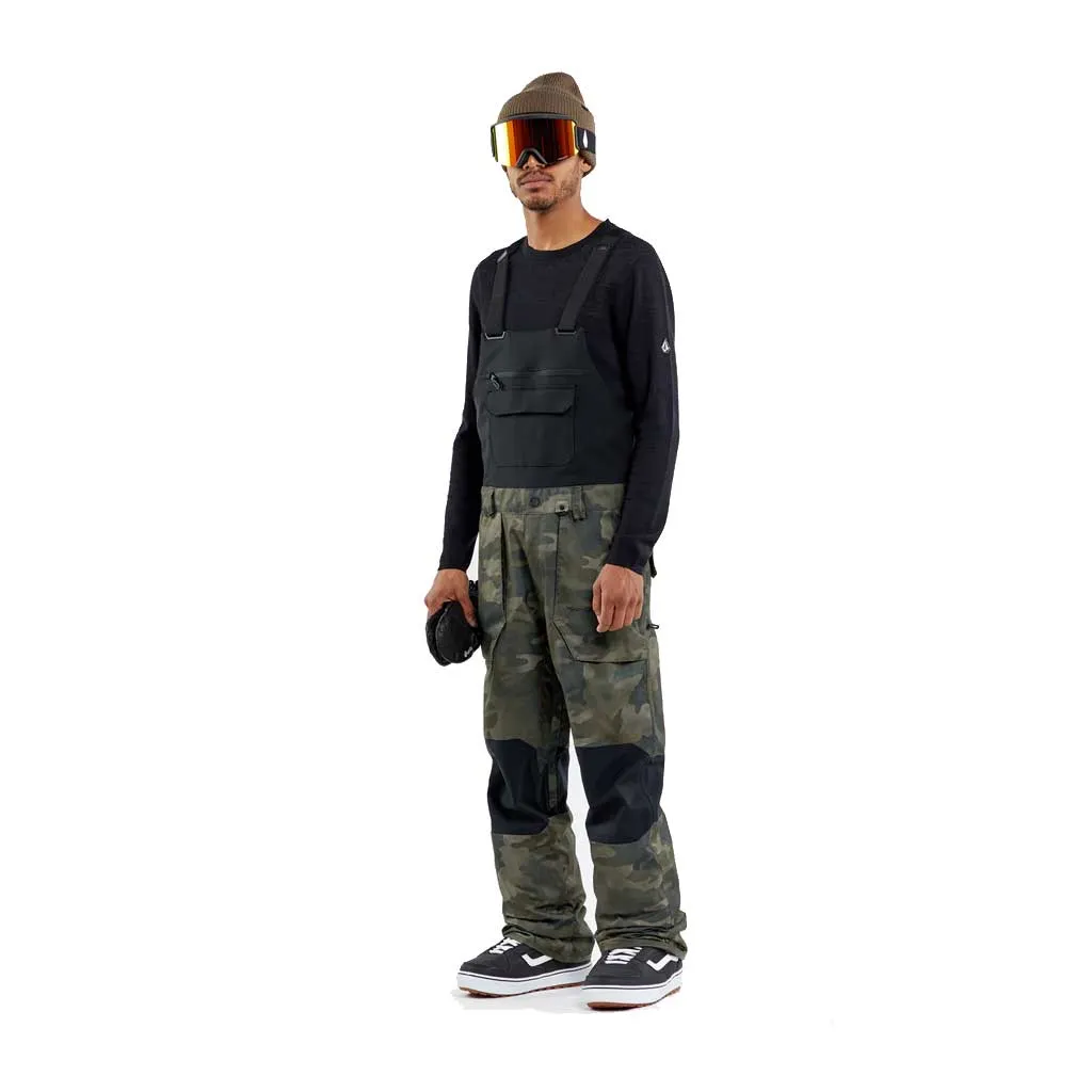 Volcom 23/24 Roan Bib Overall - Cloud Camo