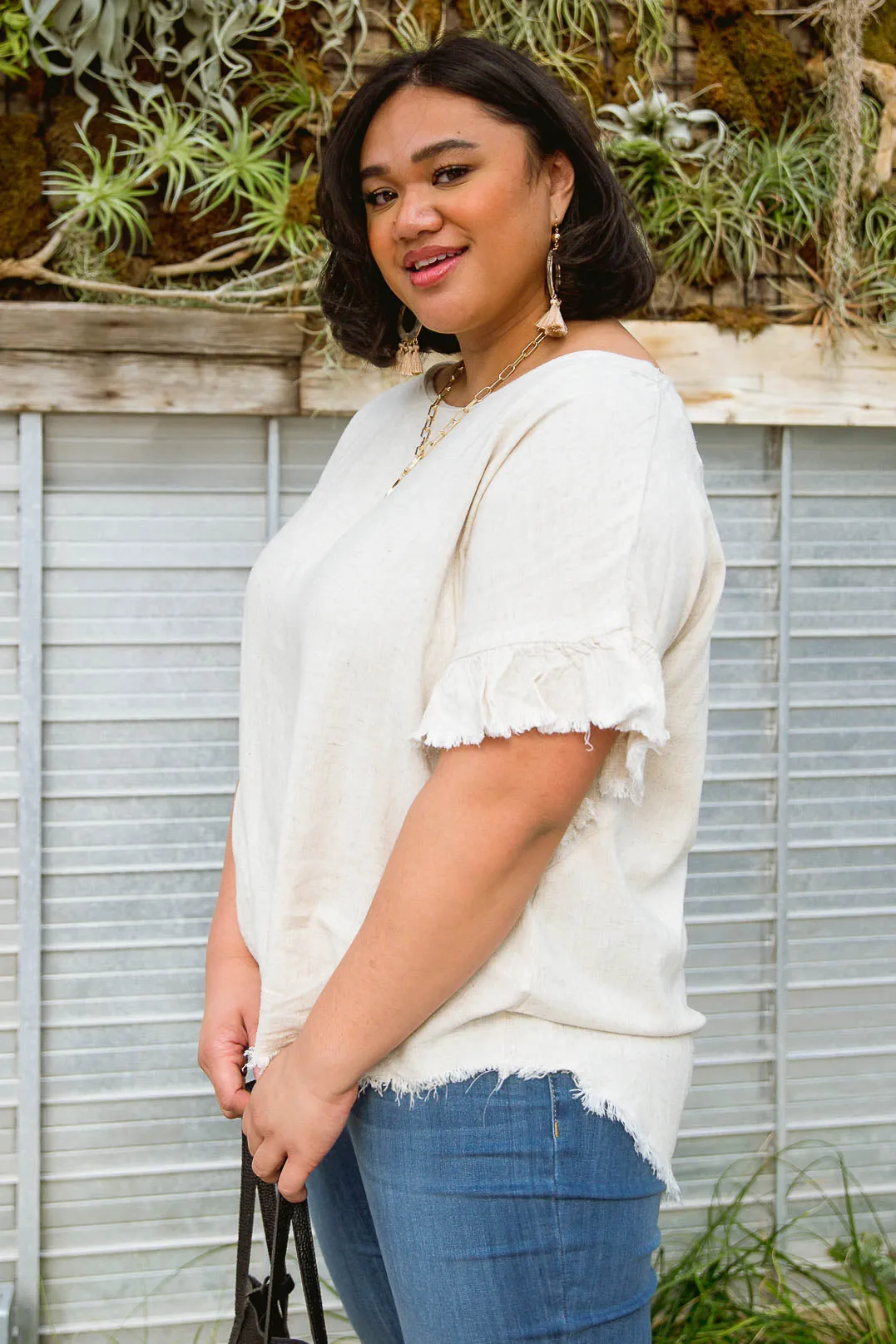 Willa Linen Top