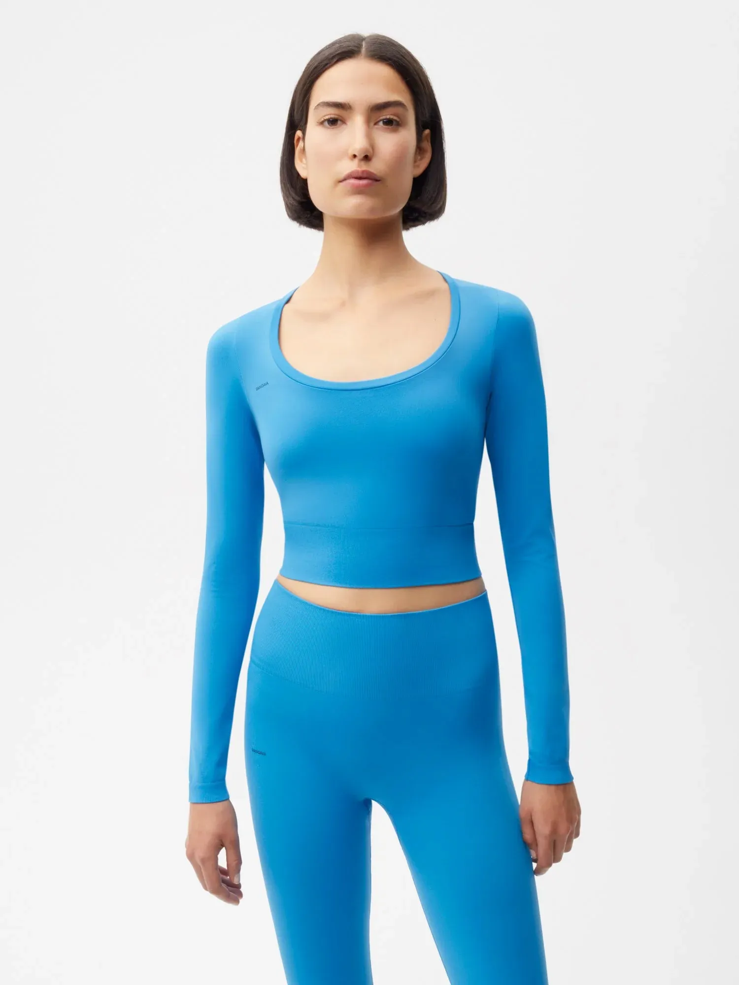 Women's Activewear 3.0 Crop Top—cerulean blue