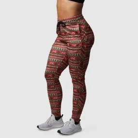 Women's Rest Day Athleisure Joggers (Christmas Sweater)