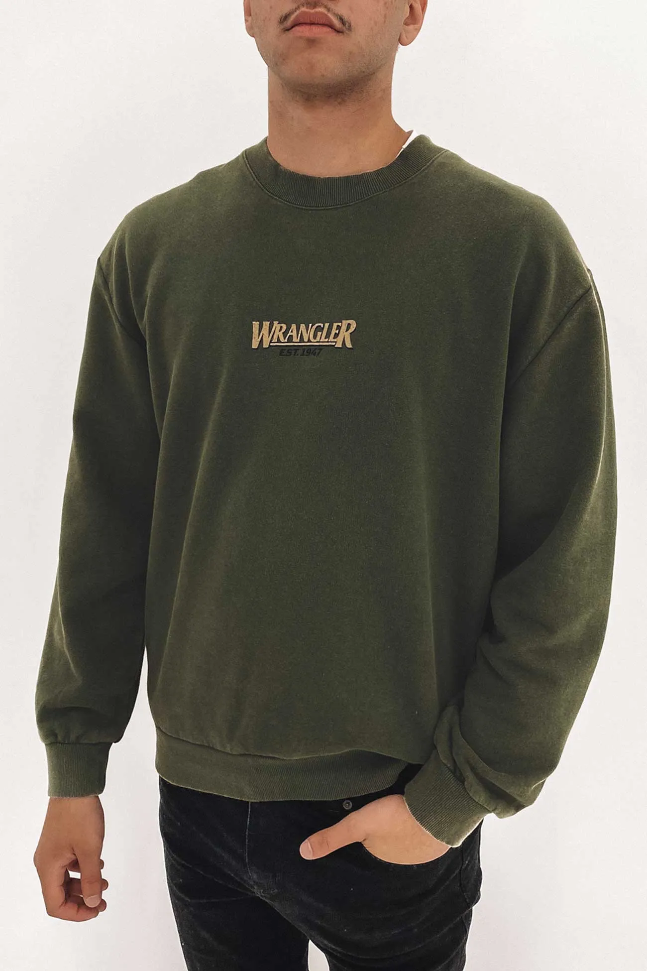 Wrangler Sweater Pine Forest