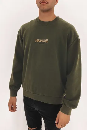 Wrangler Sweater Pine Forest